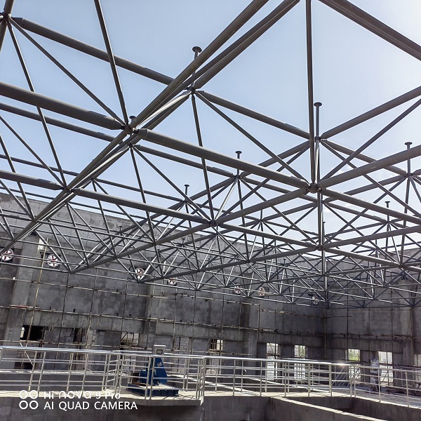 巴彥浩特污水處理廠(chǎng)網(wǎng)架