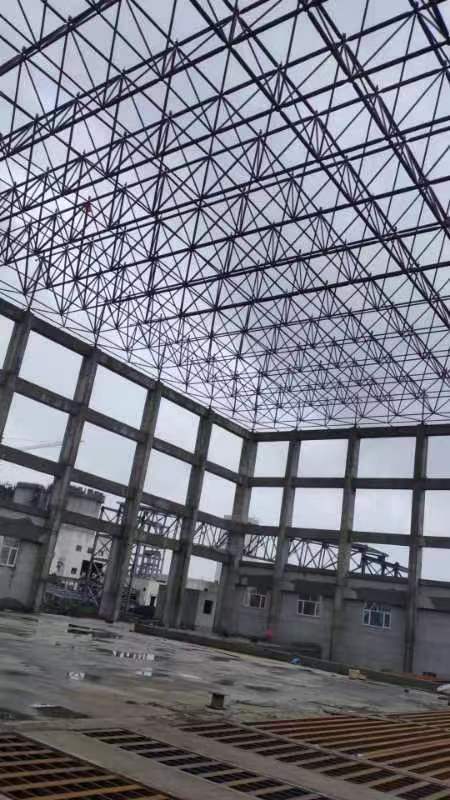 玻璃廠網(wǎng)架安裝工程